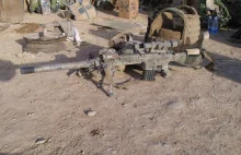 Wyposażenie snajpera Marines podczas misji w Afganistanie.