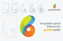 Złoty podział w projektach logotypów