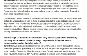 Efekt broni a sprawa polska, czyli mądrości Dziewulskiego