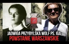 90 letnia sanitariuszka - Jadwiga Przybylska-Wolf ps. „Iga” opowiada o Powstaniu