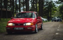 Auto z historią - Ford Sierra - Baardzo czerwony egzemplarz