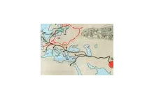 Cygańska migracja - Romowie Gypsy Cyganie - Mapa