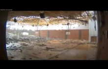 Tornado vs sala gimnastyczna.
