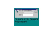 Zapomniałeś hasła logowania do Windows 98 ? Żaden problem.