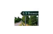 Browarek - 0,5 km - ciekawa miejscowość :)
