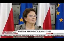 Bezczelność pani Kopacz w Sprawie Ustawy o Refundacji Leków