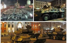 Czołgi wjechały dziś na Plac Czerwony w Moskwie