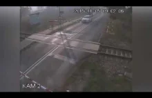 Cyclist survives collision with train going 145kph