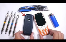 Nowa Nokia 3310 2017, test wytrzymałości