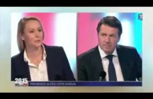 Marion Le Pen zagina oponenta w francuskiej telewizji