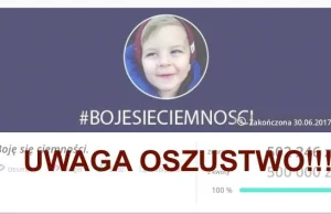 Zmiany w serwisie zrzutka.pl po sprawie „Boje się ciemności”