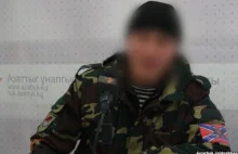 Kirgiz walczący po stronie separatystów mówi o wojskach rosyjskich w Donbasie