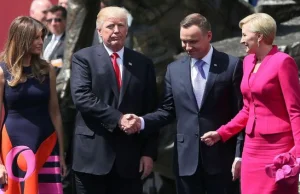 Pierwsza dama nie podała ręki Trumpowi? Andrzej Duda prostuje „fake news”