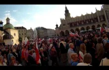 Manifestacja antyrządowa w Krakowie (Rynek Główny) 24.06.2014