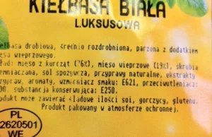 W białej kiełbasie znalazłem…﻿