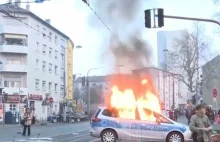 Frankfurt: Setki ludzi protestuje przeciwko polityce trójki