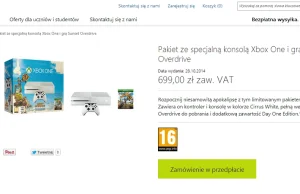 Nowy Xbox One za 699zł w Microsoft Store