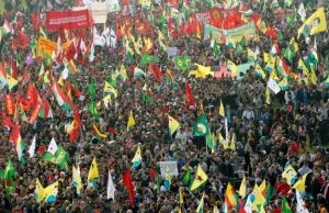 20 tys. Kurdów protestowało w Duesseldorfie