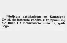 "z chłopami się nie tłuce i z moralnościo nima nic spulnego"