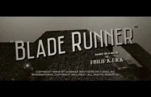 Blade Runner w wersji noir! [trailer]