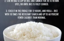 Prosty sposób na zmniejszenie kaloryczności ryżu