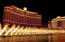 Światowej sławy tańczące fontanny z Las Vegas