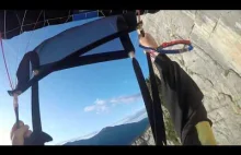 Nieudany skok spadochronowy z Monte Brento w Włoszech!