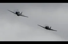 Dwie legendy lotnictwa z II Wojny światowej razem w powietrzu