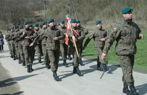 Upamiętnienie ofar banderowców w Borownicy na podkarpaciu.