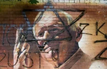 Zdewastowano graffiti przedstawiające Jana Pawła II