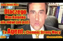 Czemu Max Kolonko nie mówi jak jest To Agent Ciemnej Strony...