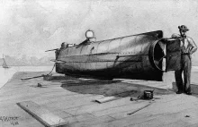 Skromny początek podwodnej wojny. H.L. „Hunley” kontra „USS Housatonic”