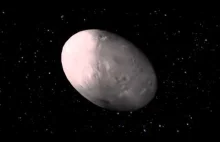 Symulacja porąbanych ruchów księżyca Plutona zwanego Nix