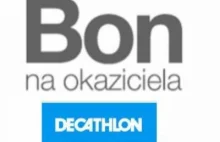 1200 zł na zakupy w Decathlon.