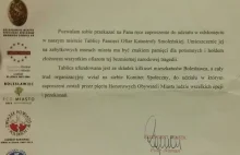Bolesławiec dla Ciebie - : PiS bojkotuje uroczystość odsłonięcia tablicy...