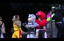 Mecz gwiazd NBA w Orlando - maskotki