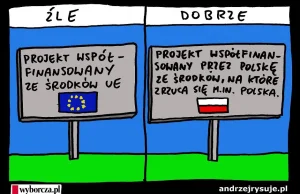 Andrzej Rysuje | Schowane flagi UE