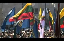Wideo z antypolskiego wiecu w Wilnie