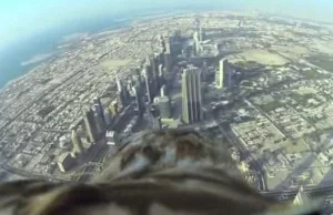 Dubaj z perspektywy lecącego orła