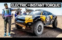 Ken Block testuje elektryczny samochód na Dakarze