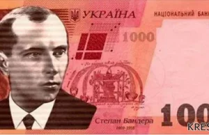 Skandal! Lider Swobody chce, by na ukraińskich banknotach pojawił się Bandera...