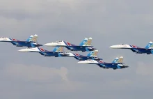 Nowe myśliwce dla zespołu akrobatycznego Russkije Witjazi [WIDEO]