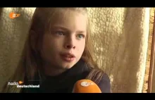 Antonya(13l) uciekła przed Jugendamt'em wraz ze swoimi rodzicami do Polski [GER]