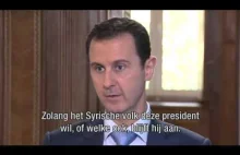 W miarę świeży wywiad z Basharem al-Assadem.