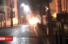 Samochód - bomba eksploduje w Irlandii Północnej [ENG]