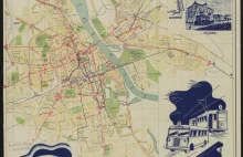 Plan warszawskiej komunikacji miejskiej z 1938 roku