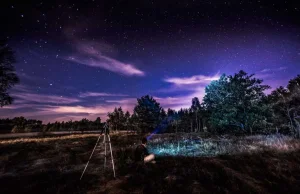 Kampinos jakiego jeszcze nie wiedzieliście. Piękne nocne zdjęcia Marka...