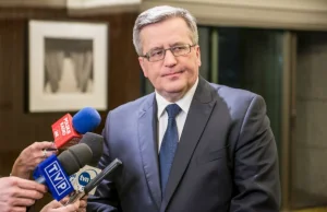 Komorowski: Duda psuje obyczaje składając zawiadomienie o kradzieży "Gęsiarki".