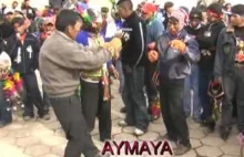 TINKU-rytualne walki między przedstawicielami różnych grup plemiennych w Boliwii