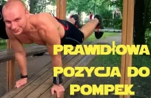 Pompki od Zera 3 Prawidłowa pozycja do pompek, plank i "ściskanie ziemi"